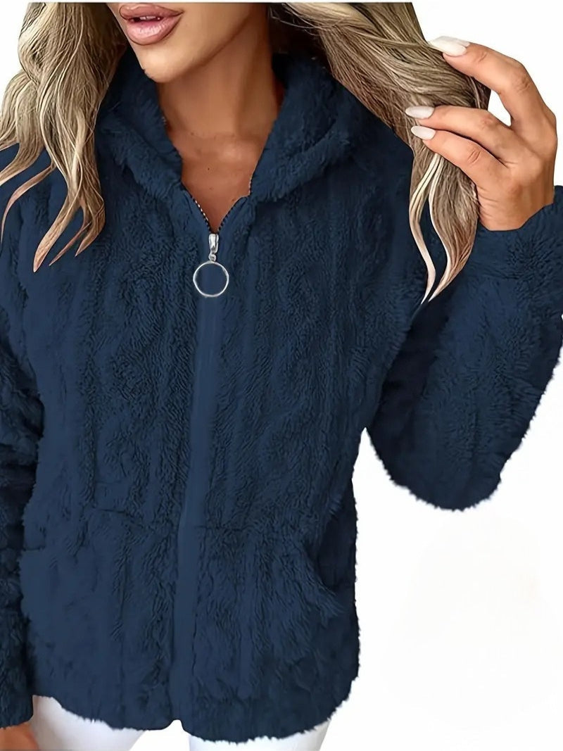 Nora | Lange Mouwen Hoodie Met Rits