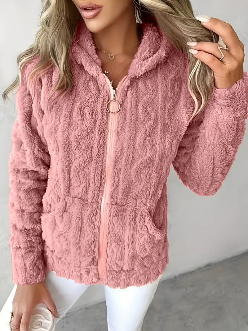 Nora | Lange Mouwen Hoodie Met Rits