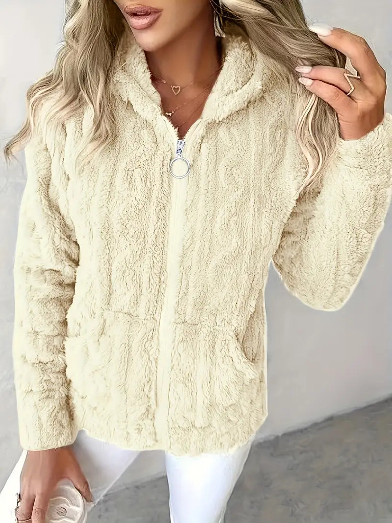 Nora | Lange Mouwen Hoodie Met Rits