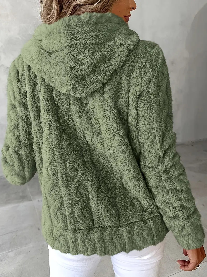 Nora | Lange Mouwen Hoodie Met Rits